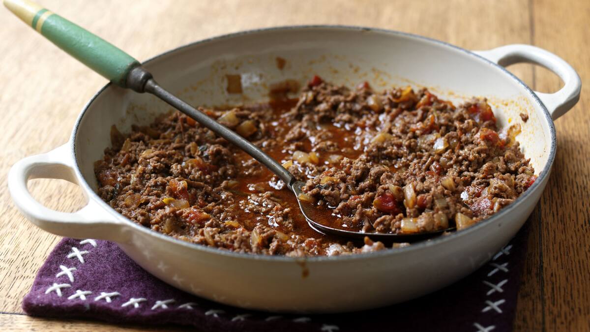 How to cook minced beef trini style