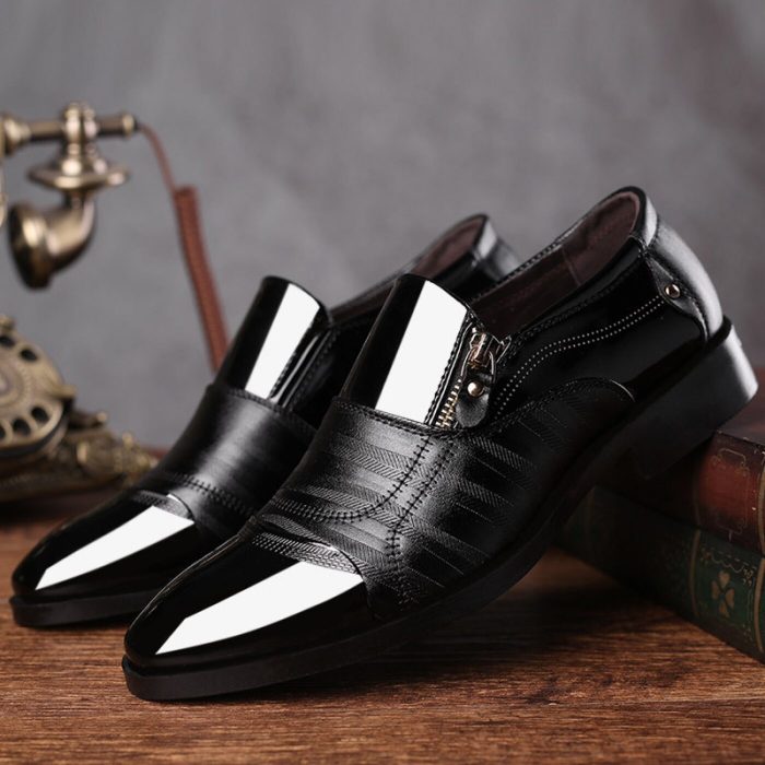 Narrow dress shoes for men