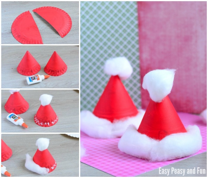 How to make a christmas hat decoration