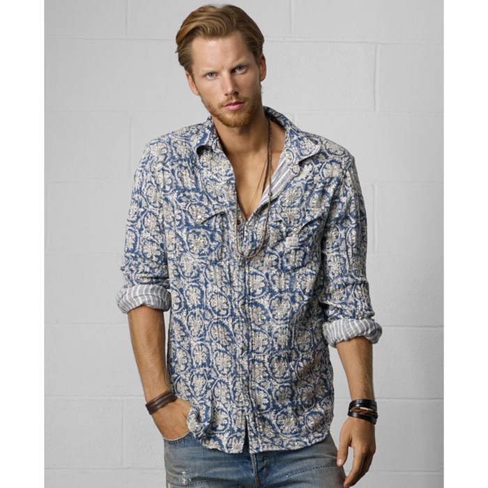 Floral dress shirt mens