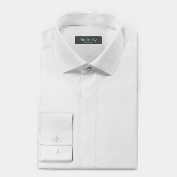 Mens dress shirts with hidden buttons