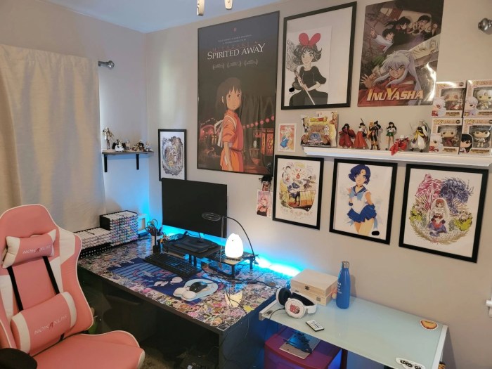 How to decorate your room anime style