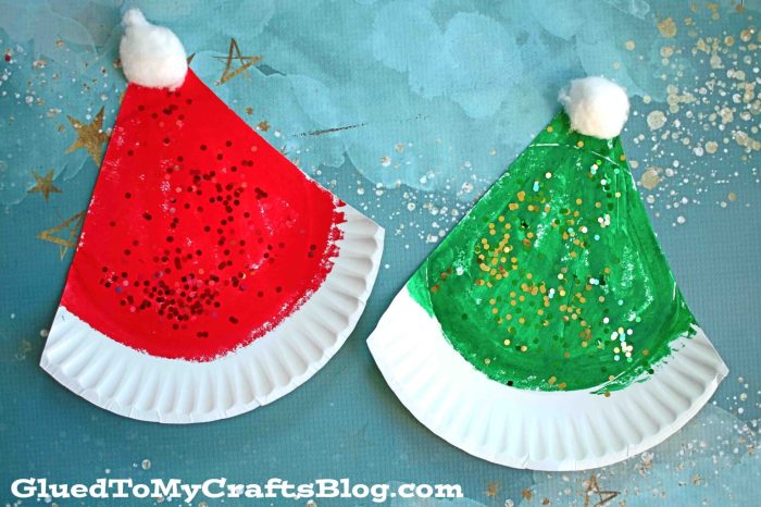 How to make a christmas hat decoration