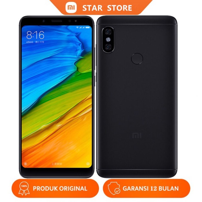 Harga hp xiaomi note 5 plus 4 64