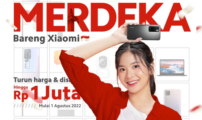 Xiaomi daftar keluaran jutaan jajaran