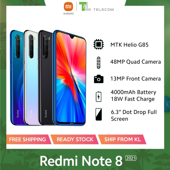 Berapa harga hp xiaomi note 8