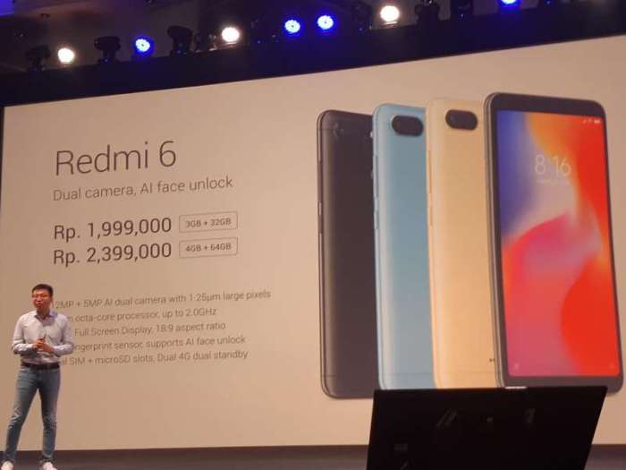 Harga hp xiaomi mi 6 plus