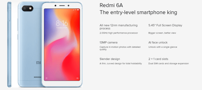 Xiaomi 6a redmi malaysia mesramobile price overview