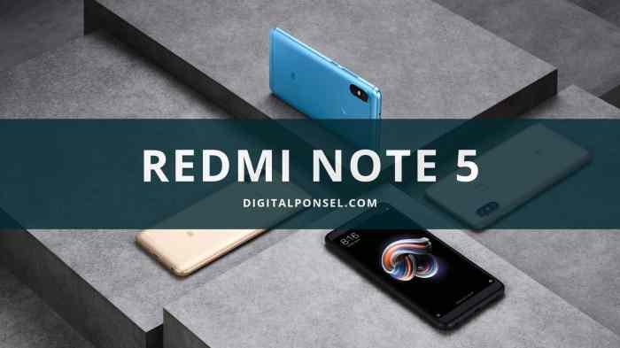 Harga hp xiaomi redmi note 5 2018