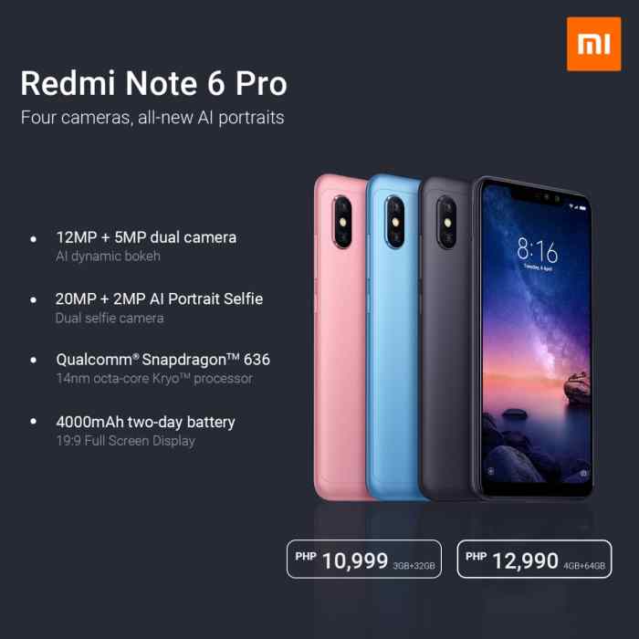 Daftar semua harga hp xiaomi